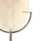 19.25" Cream Polystone Abstract Textured Coral Sculpture Décor